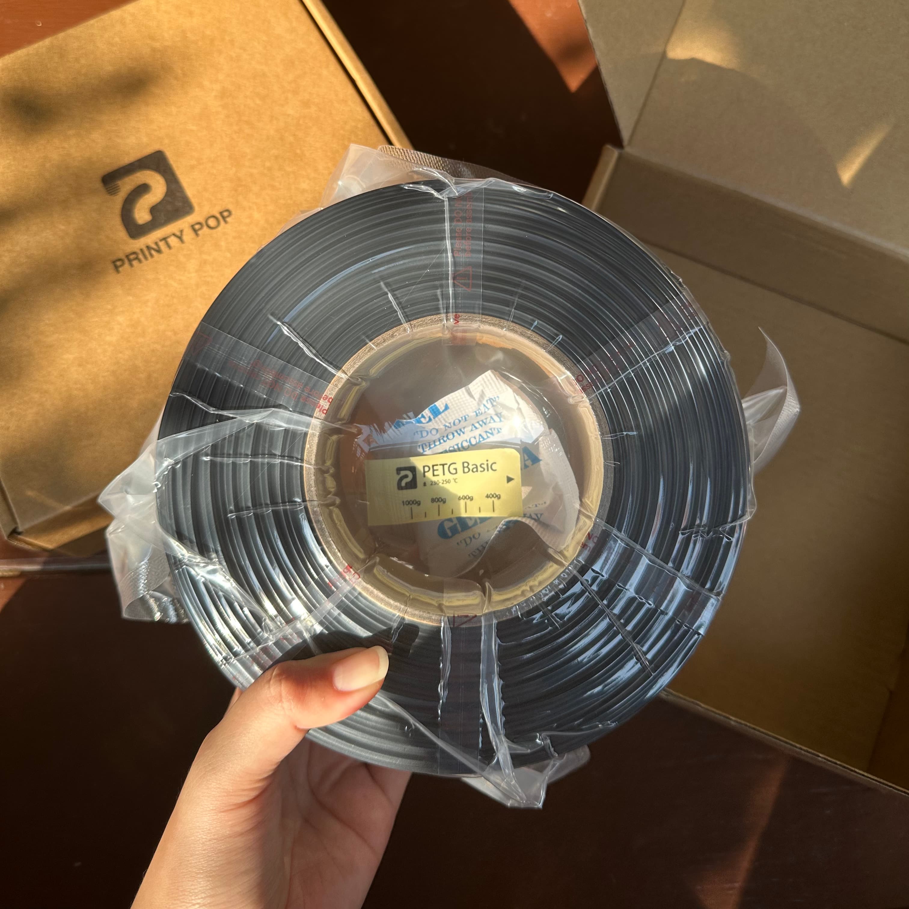 Printy Pop PETG Black (ดำ)