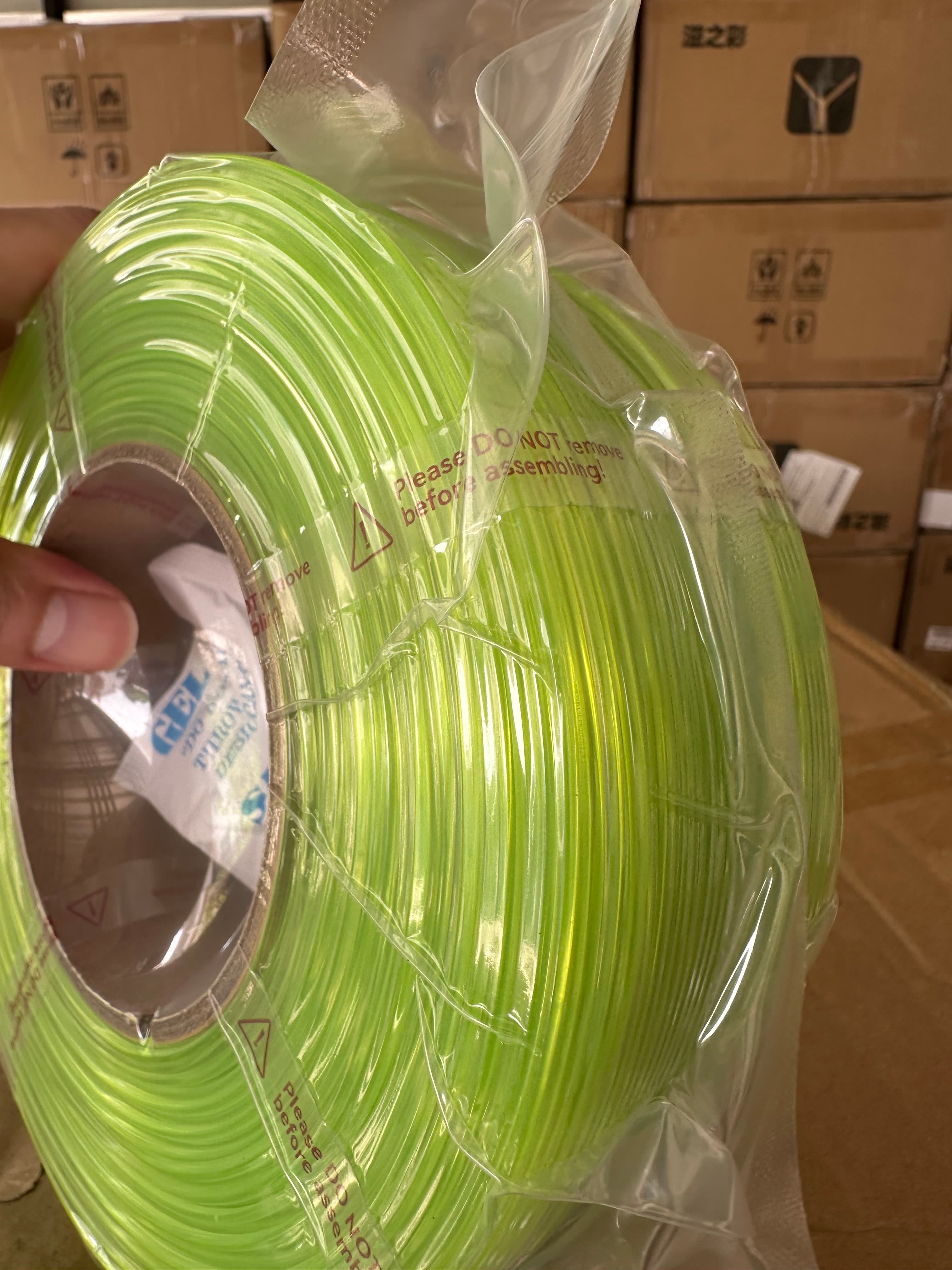 Printy Pop PETG Translucent Green (เขียวใส)