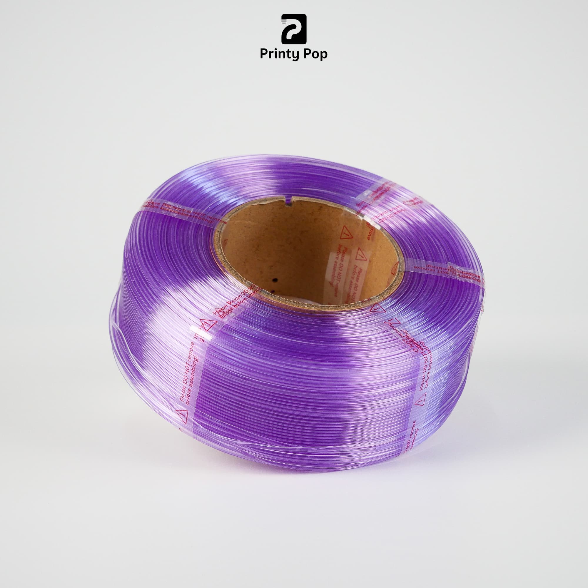 Printy Pop PETG Translucent Purple (ม่วงใส)