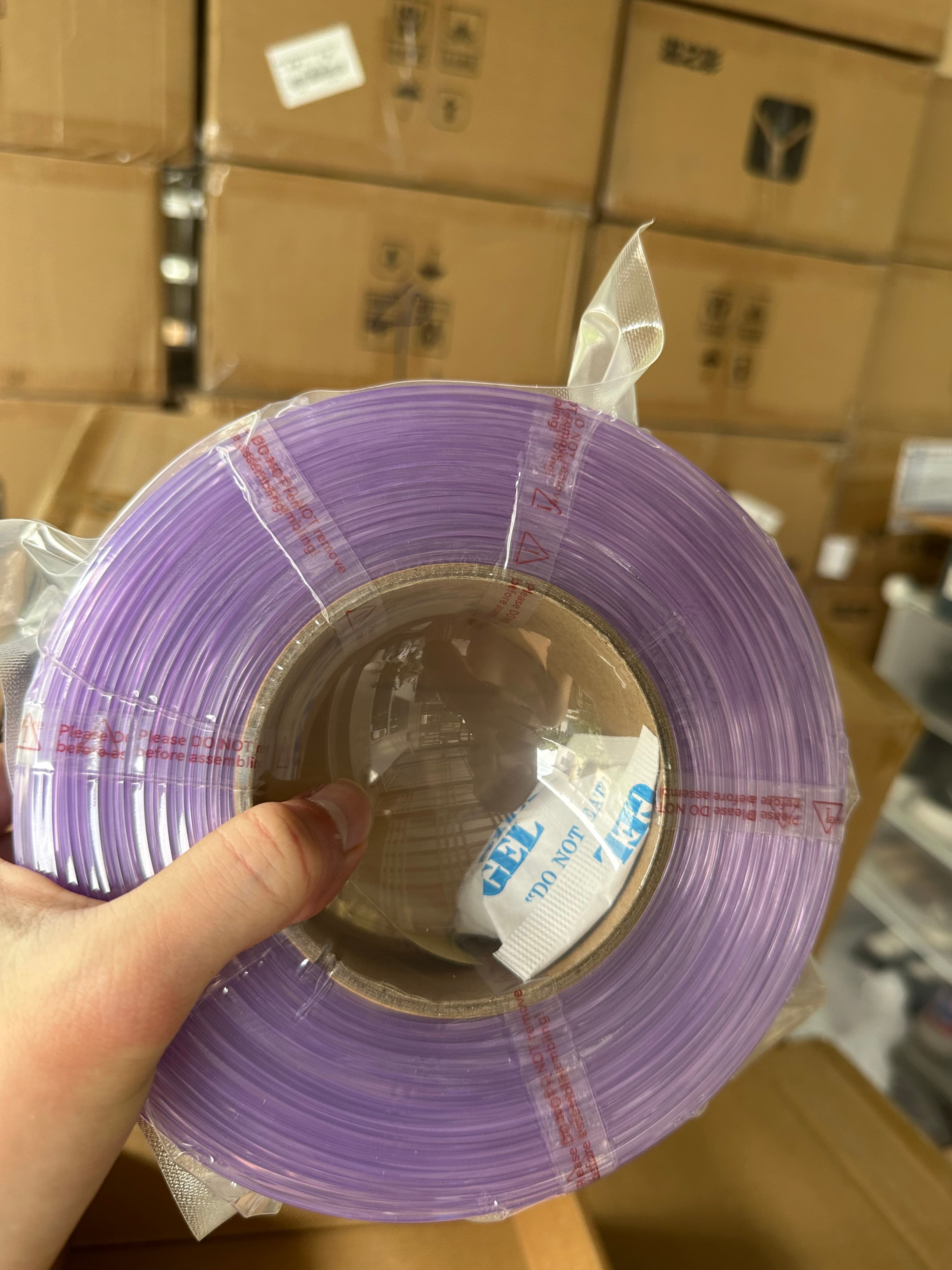 Printy Pop PETG Translucent Purple (ม่วงใส)