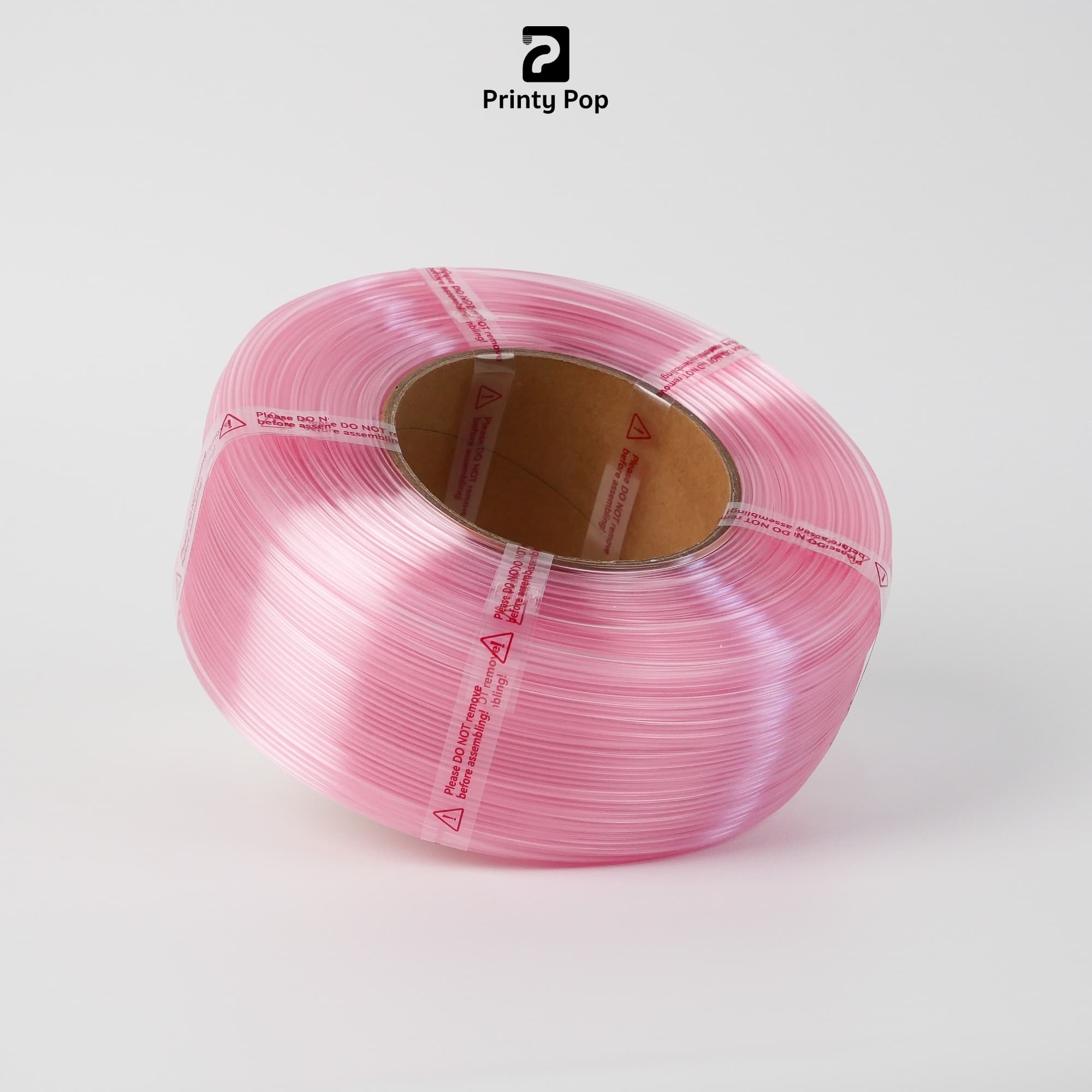 Printy Pop PETG Translucent Pink (ชมพูใส)